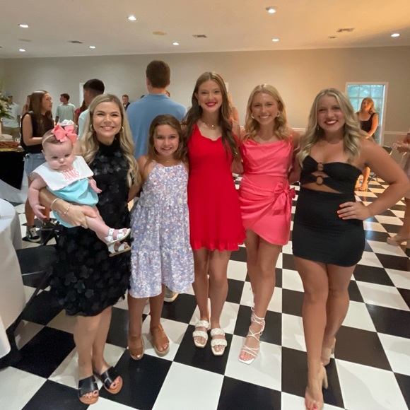 3D Flower Cocktail Dress🖤 - Picture 5 of 8